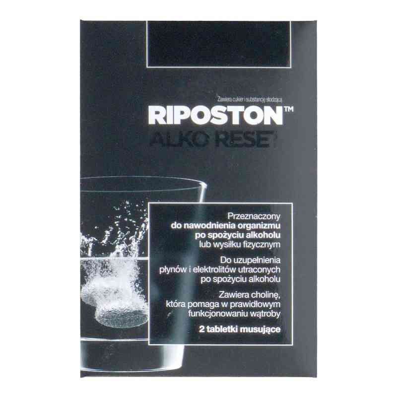 Riposton tabletki musujące 2  od AFLOFARM FARMACJA POLSKA SP. Z O.O. PZN 08302063
