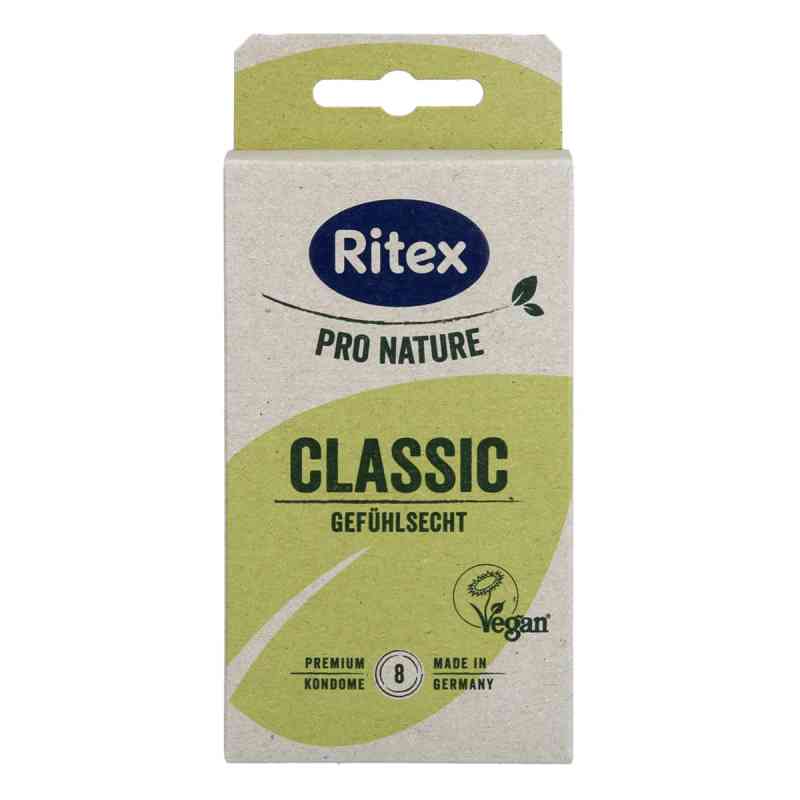 Ritex Pro Nature Classic Vegan Kondome 8 szt. od RITEX GmbH PZN 18232426