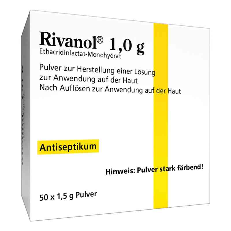 Rivanol 1,0 g proszek 50 szt. od DERMAPHARM AG PZN 10056645
