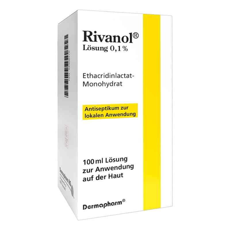Rivanol roztwór 0,1% 100 ml od DERMAPHARM AG PZN 04908570