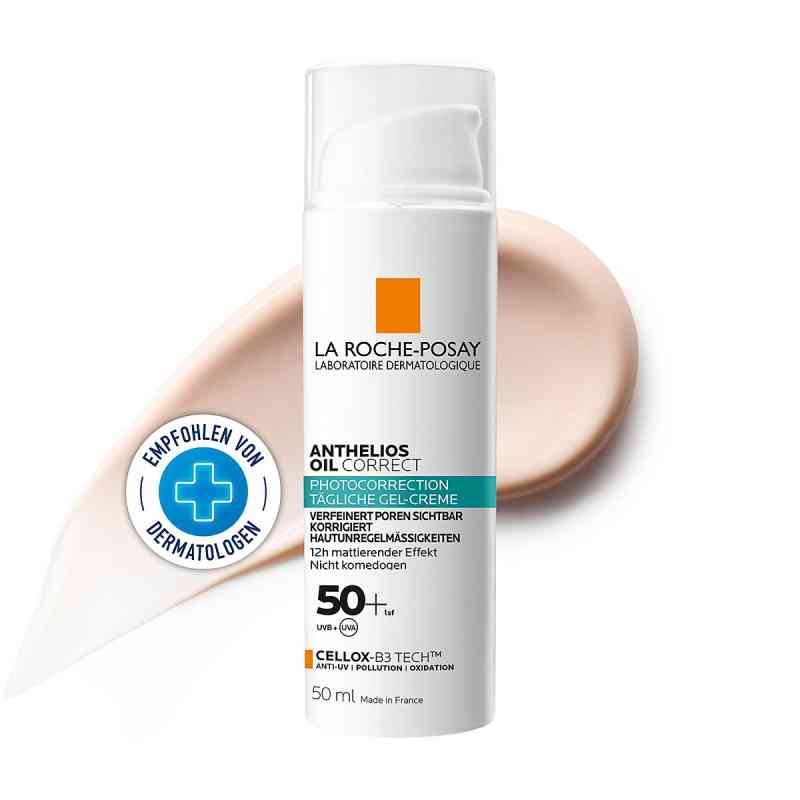 Roche-posay Anthelios Oil Correct Gel Lsf 50+ 50 ml od L'Oreal Deutschland GmbH PZN 17636624
