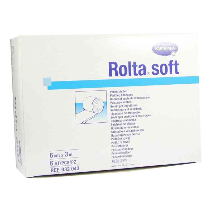 Rolta soft Synth.-wattebinde 3mx6cm 6 szt. od PAUL HARTMANN AG PZN 04456518