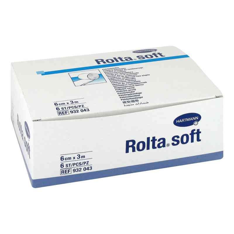 Rolta soft Synth.-wattebinde 6 cmx3 m 6 szt. od B2B Medical GmbH PZN 14289777