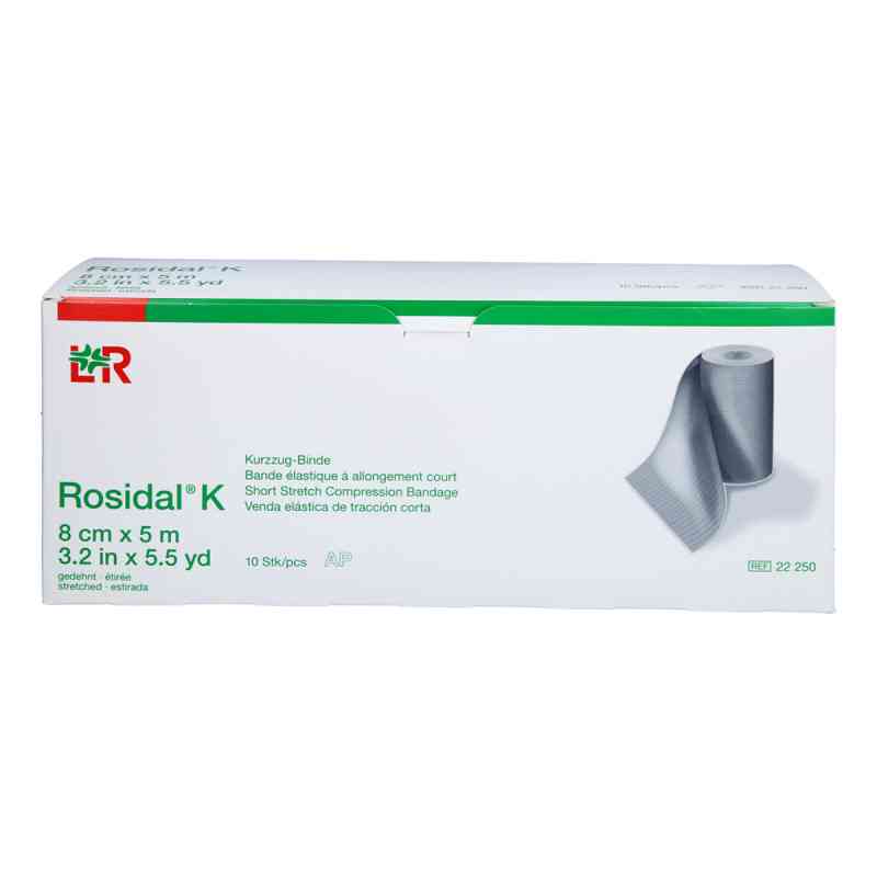 Rosidal K Binde 8cmx5m 10 szt. od Lohmann & Rauscher GmbH & Co.KG PZN 04847176