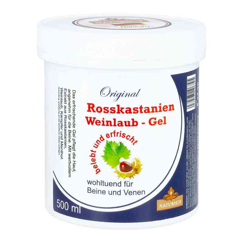 Rosskastanien Weinlaub Gel 500 ml od Axisis GmbH PZN 11349510