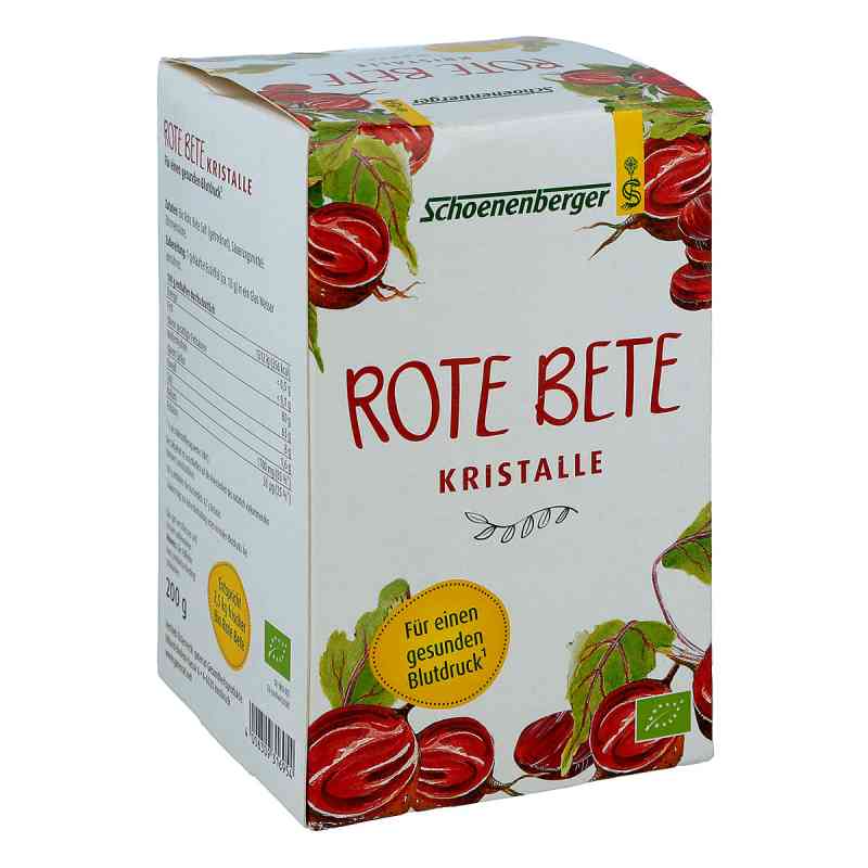 Rote Bete Kristalle Bio Schoenenberger Pulver 200 g od SALUS Pharma GmbH PZN 15328321