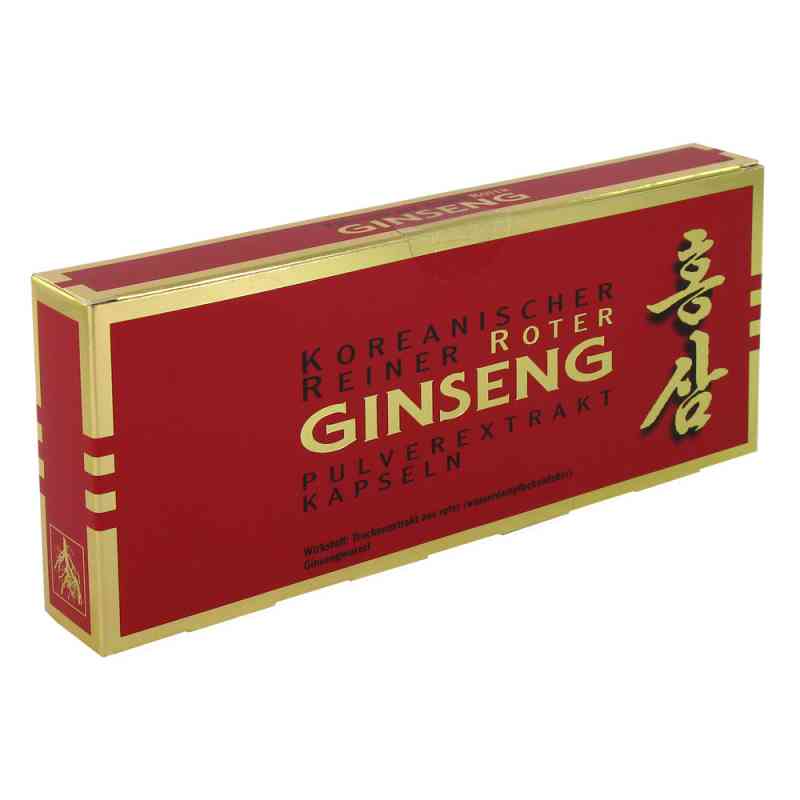Roter Ginseng Extrakt kapsułki 90 szt. od KGV Korea Ginseng Vertriebs GmbH PZN 00434885