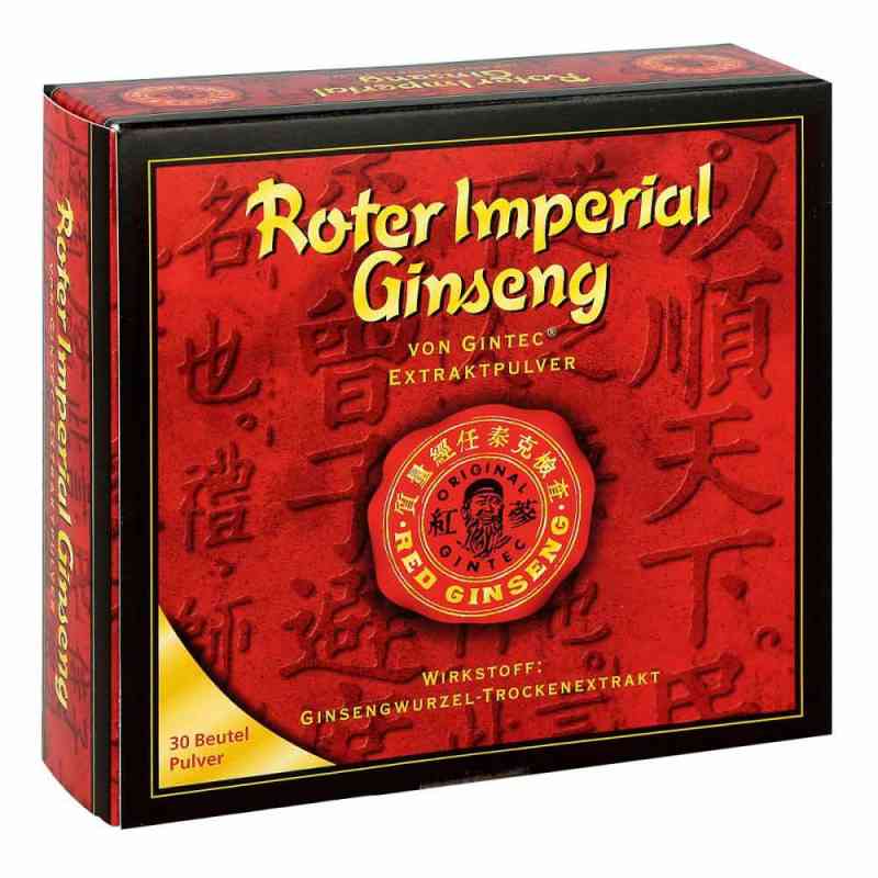 Roter Ginseng Imper.gintec Extraktplv.15% 30X1 g od Gintec Europe GmbH PZN 08767184