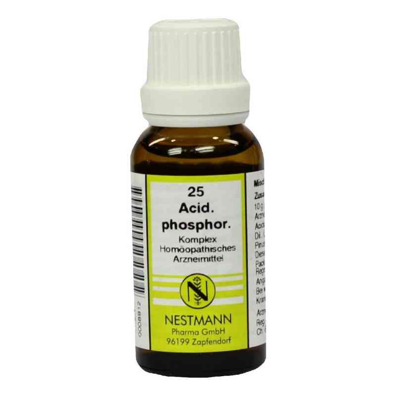 Rozcieńczenie kompleksu kwasu fosforowego numer 25 20 ml od NESTMANN Pharma GmbH PZN 00008912