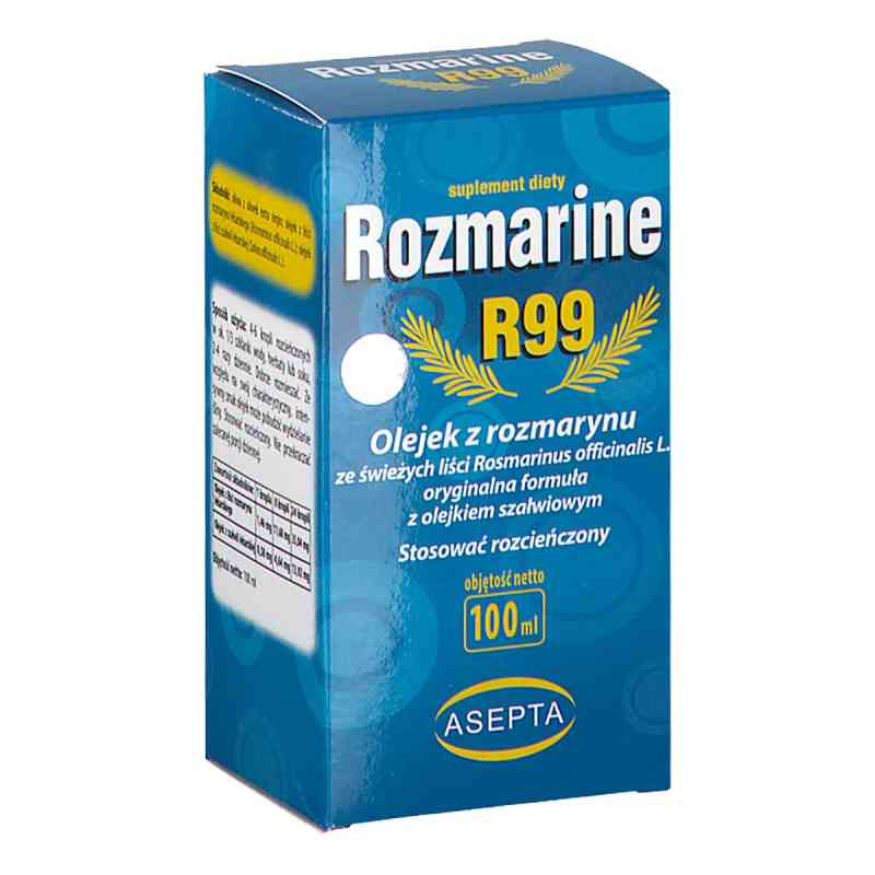 Rozmarine R99 olejek 100 ml od ASEPTA SP. Z O.O. PZN 08304845