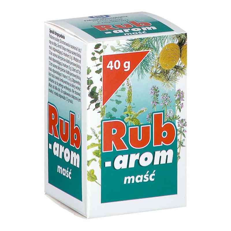 Rub Arom maść 40 g od PRZEDSIĘBIORSTWO PRODUKCJI FARMACEUTYCZNEJ HASCO-L PZN 08301667