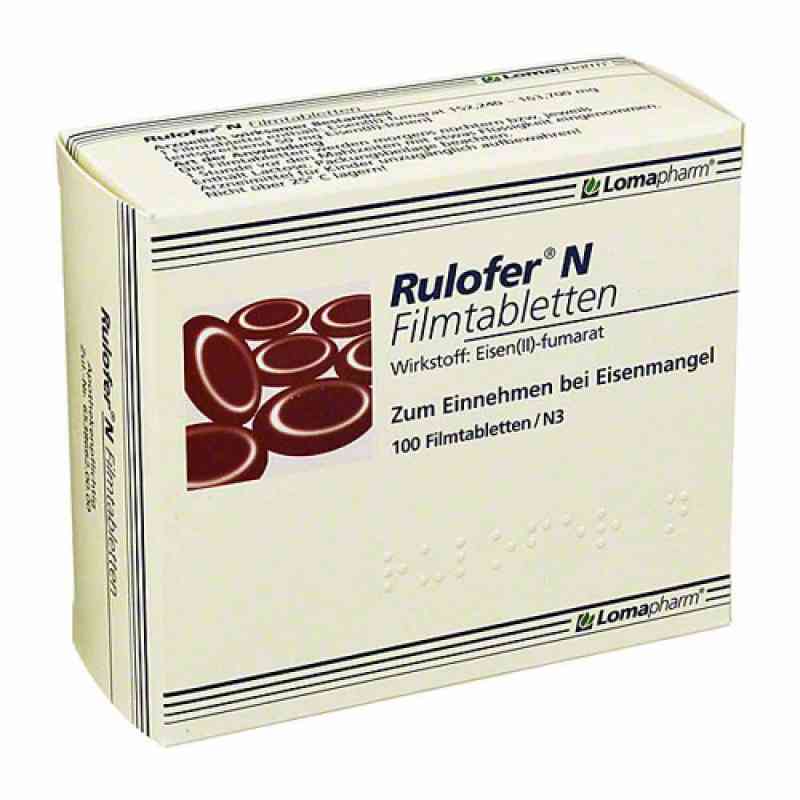 Rulofer N 100 szt. od LOMAPHARM GmbH PZN 04975158