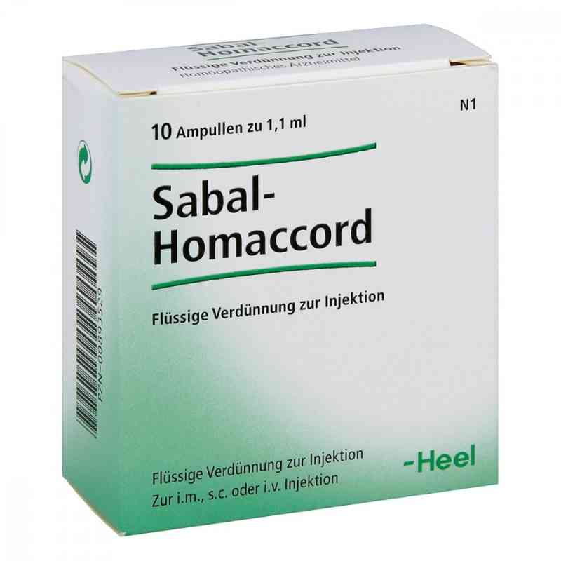 Sabal Homaccord ampułki 10 szt. od Biologische Heilmittel Heel GmbH PZN 00893529
