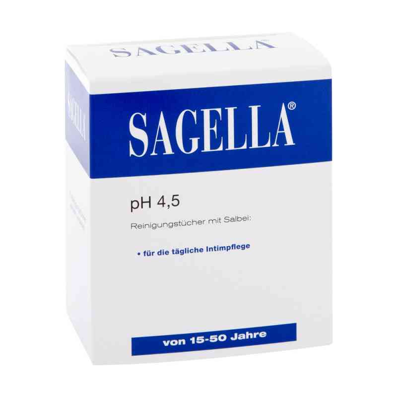 Sagella pH 4,5 chusteczki do higieny intymnej 10 szt. od Viatris Healthcare GmbH PZN 04036012