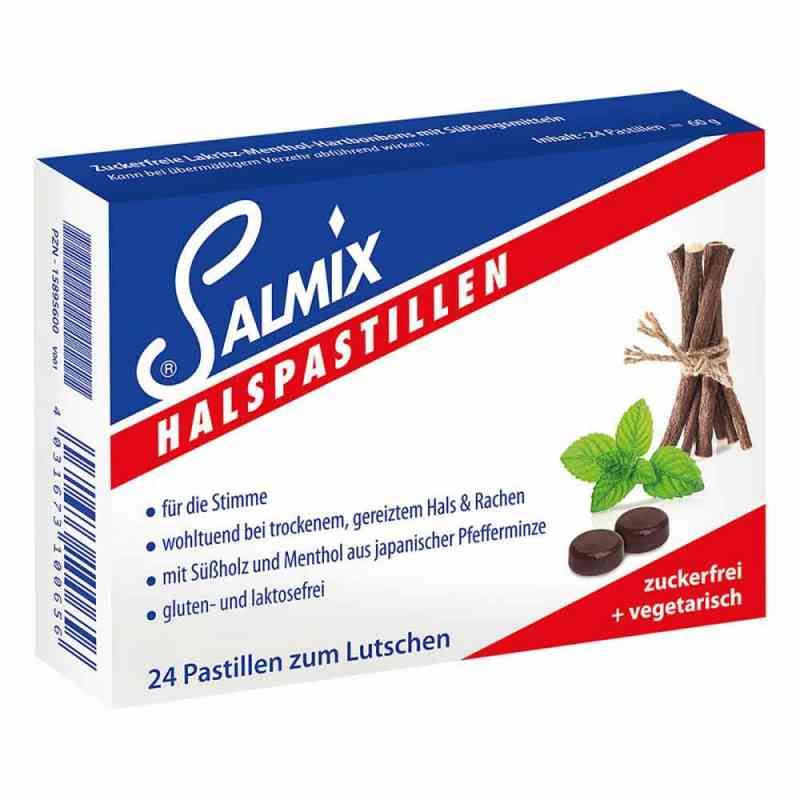 Salmix Halspastillen zuckerfrei 24 szt. od Pharma Peter GmbH PZN 15895600