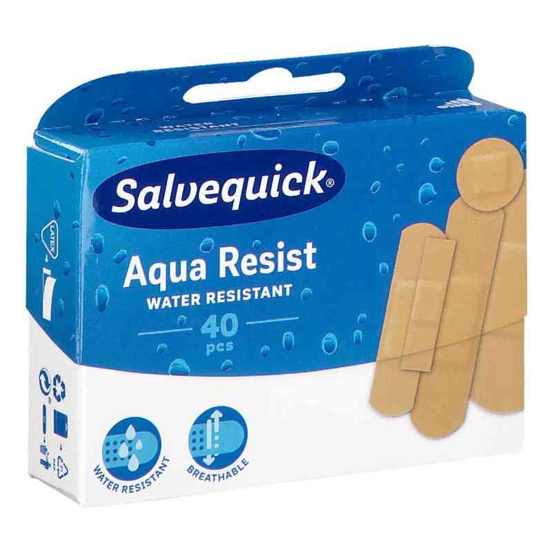 Salvequick Aqua Resist Plastry 40  od ORKLA CARE AB PZN 08305510