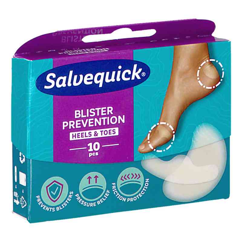 Salvequick Blister Prevention Plastry pięty, palce 10  od ORKLA CARE AB PZN 08305519