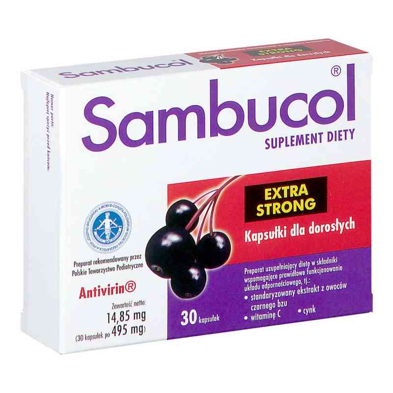 Sambucol Extra Strong kapsułki 30  od PHARMACARE (EUROPE) LTD PZN 08302342