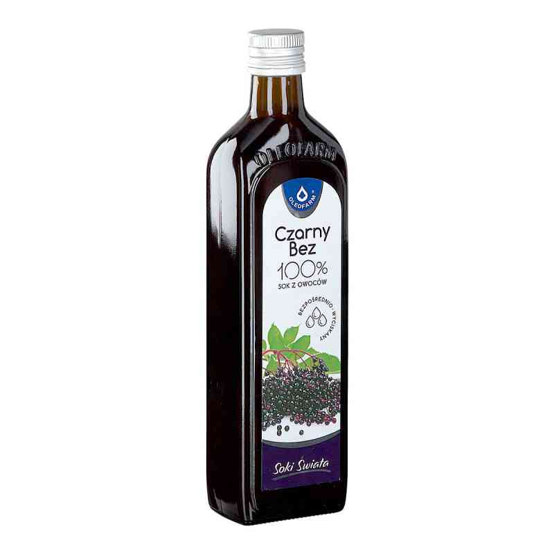 SambuVital sok z owoców czarnego bzu 100% 490 ml od OLEOFARM SP. Z O.O. PZN 08302396