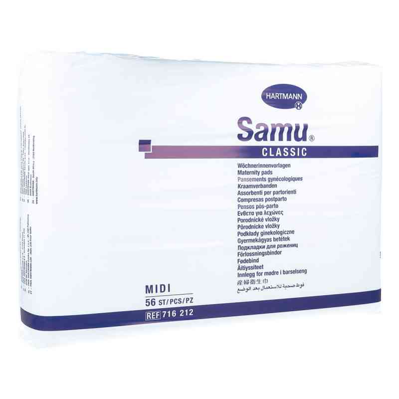 Samu Classic midi 11x30 cm podkłady poporodowe 56 szt. od PAUL HARTMANN AG PZN 02842186