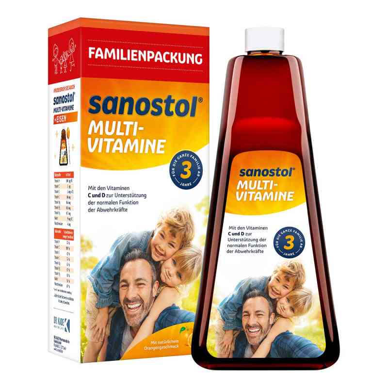 Sanostol sok 780 ml od DR. KADE Pharmazeutische Fabrik  PZN 02471057