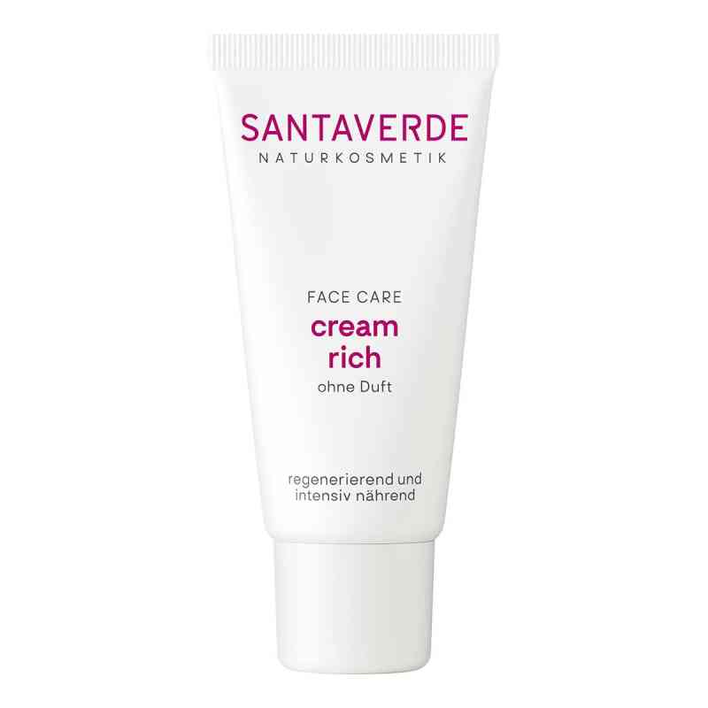Santaverde Krem do twarzy z aloesem, bogaty, bez zapachu 30 ml od SANTAVERDE GmbH PZN 04665038