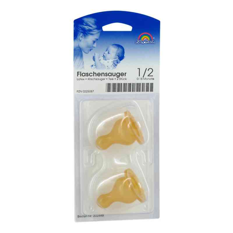 Sauger Tee Kirsche m.Vent.Lat.0-18 Mon. 2 szt. od Büttner-Frank GmbH PZN 00225087