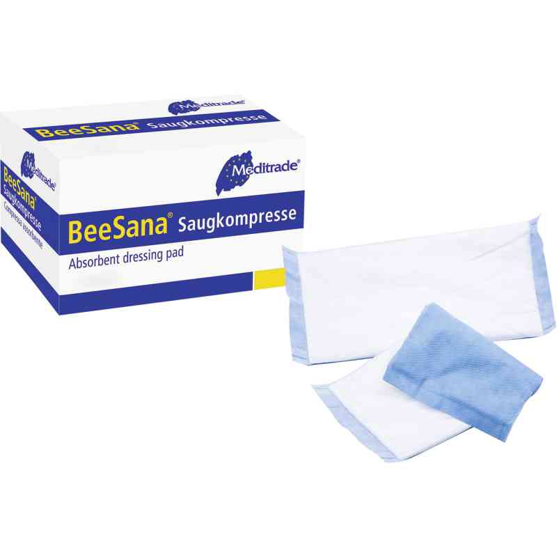 Saugkompressen steril 10x10 cm 1354 60X1 szt. od Meditrade GmbH PZN 08416059