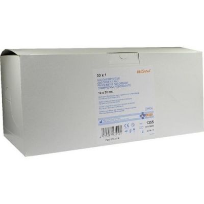 Saugkompressen steril 10x20 cm 1355 30X1 szt. od Meditrade GmbH PZN 06193514