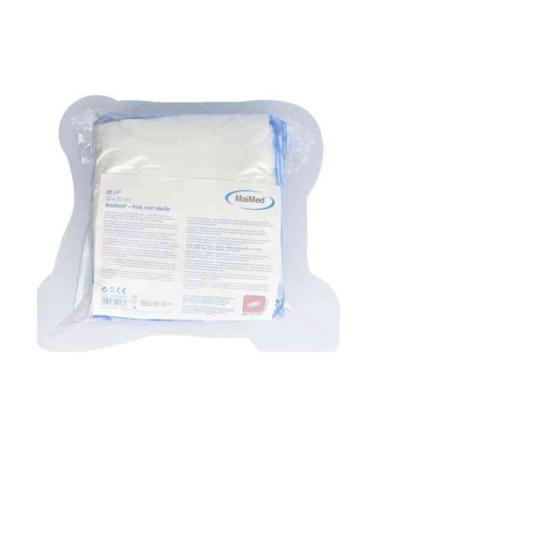 Saugkompressen unsteril 20x20cm 25 szt. od MaiMed GmbH PZN 02070803