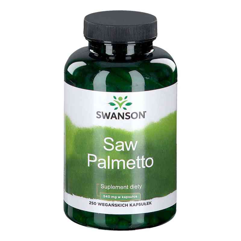 Saw Palmetto 540 mg kapsułki 250  od SWANSON HEALTH PRODUCTS PZN 08306288