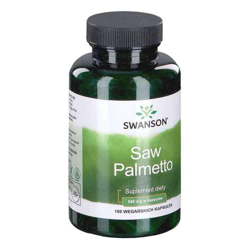 Saw Palmetto kapsułki  100  od SWANSON HEALTH PRODUCTS PZN 08306289