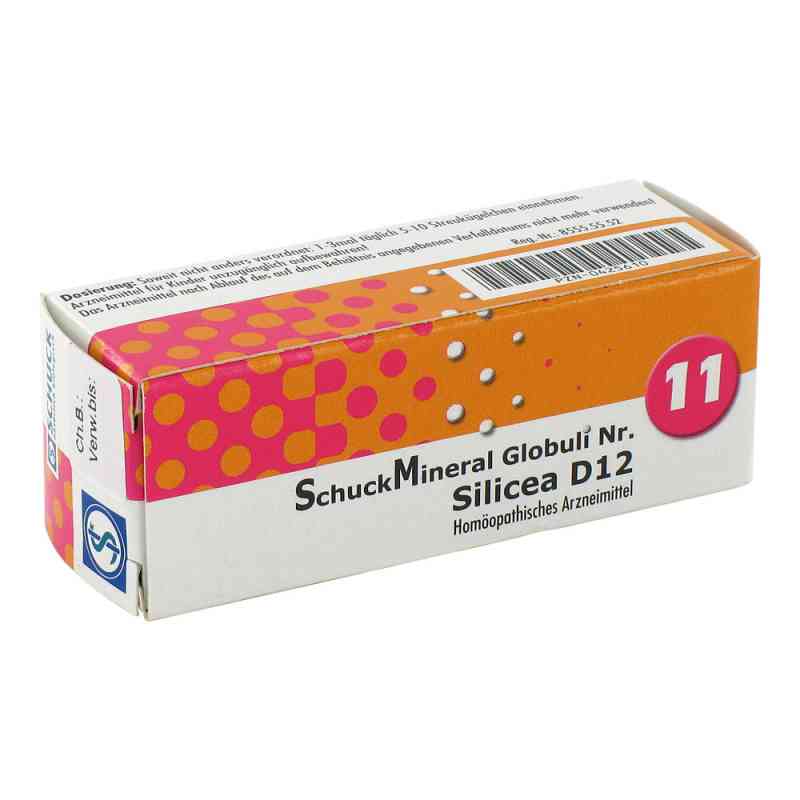 Schuckmineral Globuli 11 Silicea D12 7.5 g od SCHUCK GmbH Arzneimittelfabrik PZN 00425610