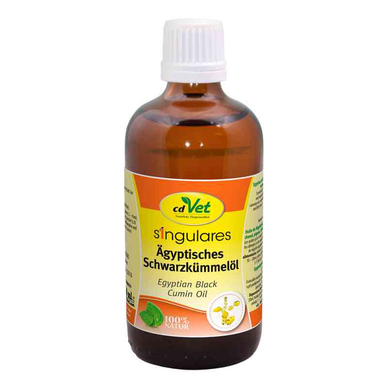 Schwarzkuemmeloel aegyptisch vet. 100 ml od cdVet Naturprodukte GmbH PZN 02486834