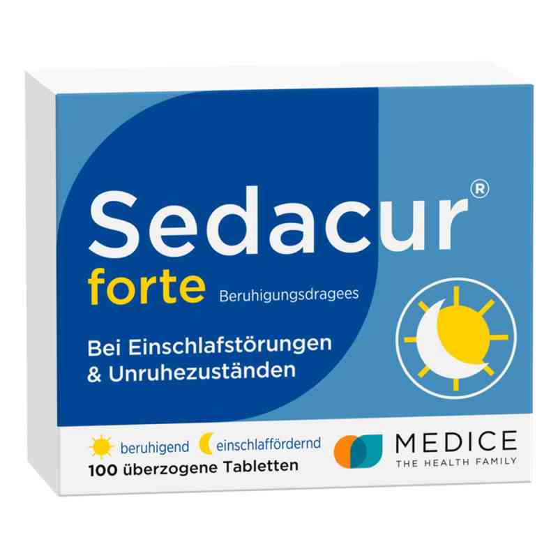 Sedacur forte tabletki na uspokojenie 100 szt. od MEDICE Arzneimittel Pütter GmbH& PZN 06876733