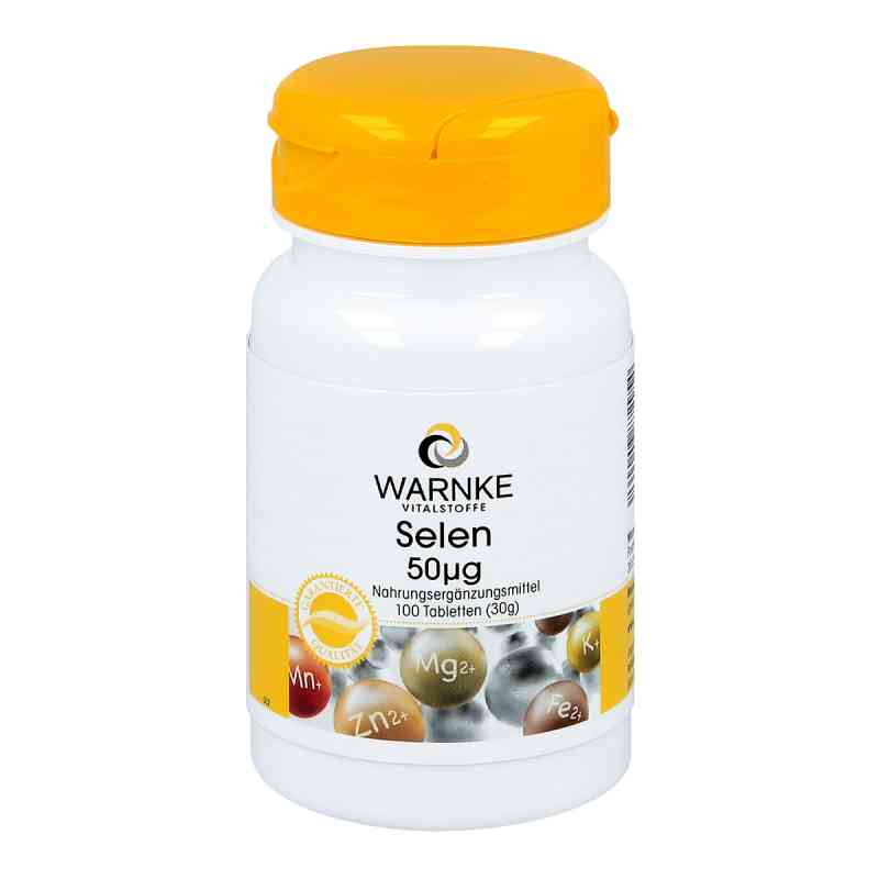 Selen 50 [my]g tabletki 100 szt. od Warnke Vitalstoffe GmbH PZN 04874227