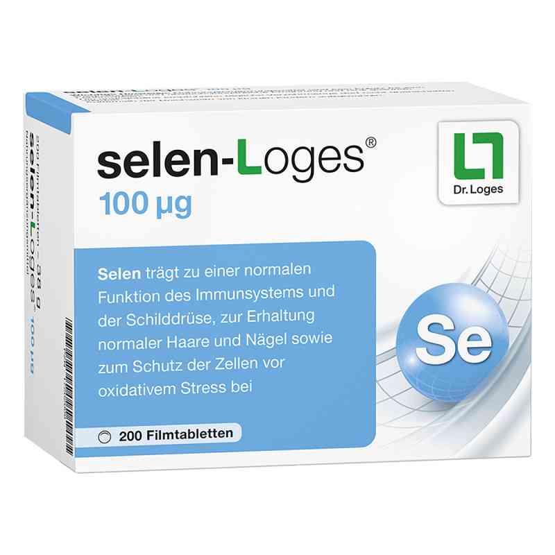 Selen-loges 100 Μg tabletki powlekane 200 szt. od Dr. Loges + Co. GmbH PZN 17202009