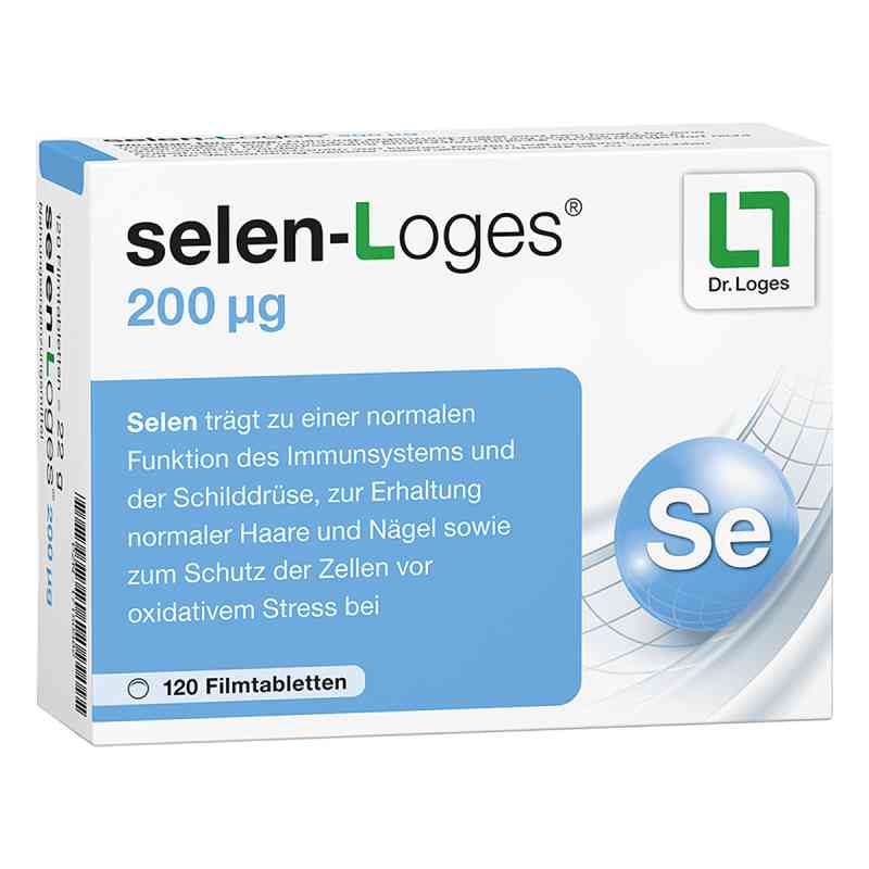 Selen-loges 200 Μg tabletki powlekane 120 szt. od Dr. Loges + Co. GmbH PZN 17150382