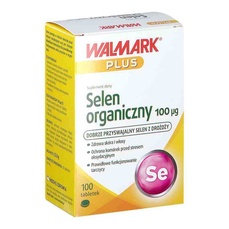 Selen organiczny Walmark 100 μg tabletki 100  od WALMARK A.S. PZN 08302763