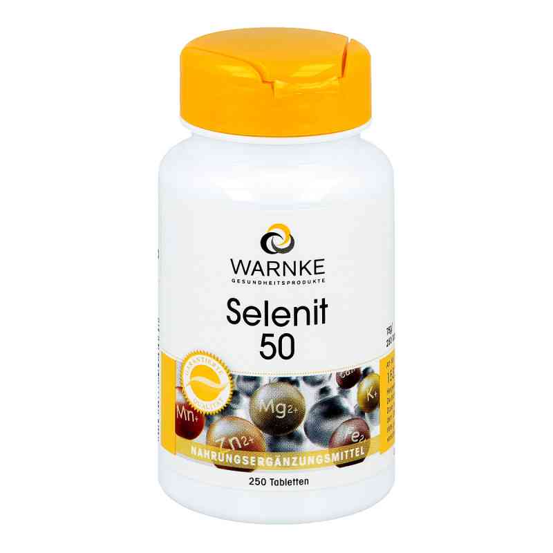 Selenit 50 tabletki 250 szt. od Warnke Vitalstoffe GmbH PZN 02578884