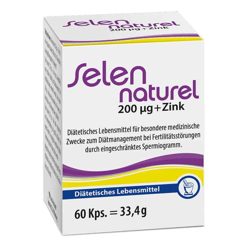 Selennaturel 200 [my]g + Zink kapsułki 60 szt. od Pharma Peter GmbH PZN 04922340