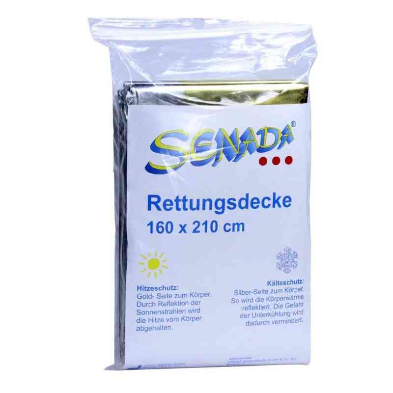 Senada folia ratunkowa 210x160 1 szt. od ERENA Verbandstoffe GmbH & Co. KG PZN 08891211
