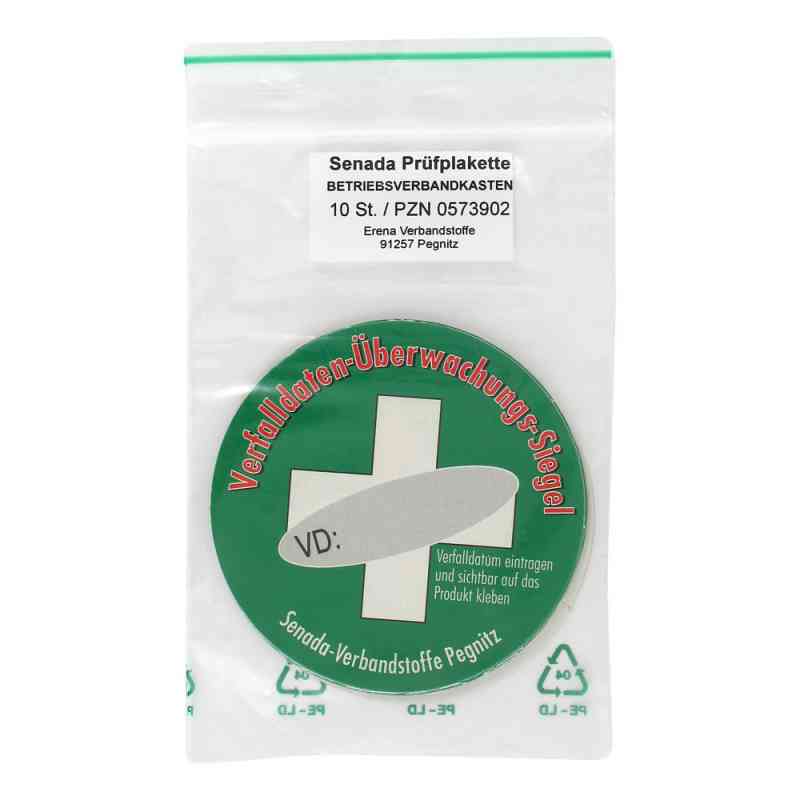 Senada Plakette Betriebsverbandkasten 10 szt. od ERENA Verbandstoffe GmbH & Co. KG PZN 00573902