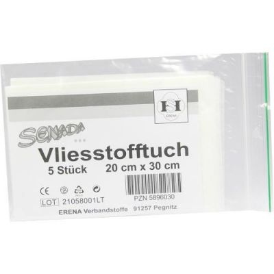 Senada Vliesstofftuecher 20x30cm 5 szt. od ERENA Verbandstoffe GmbH & Co. KG PZN 05896030