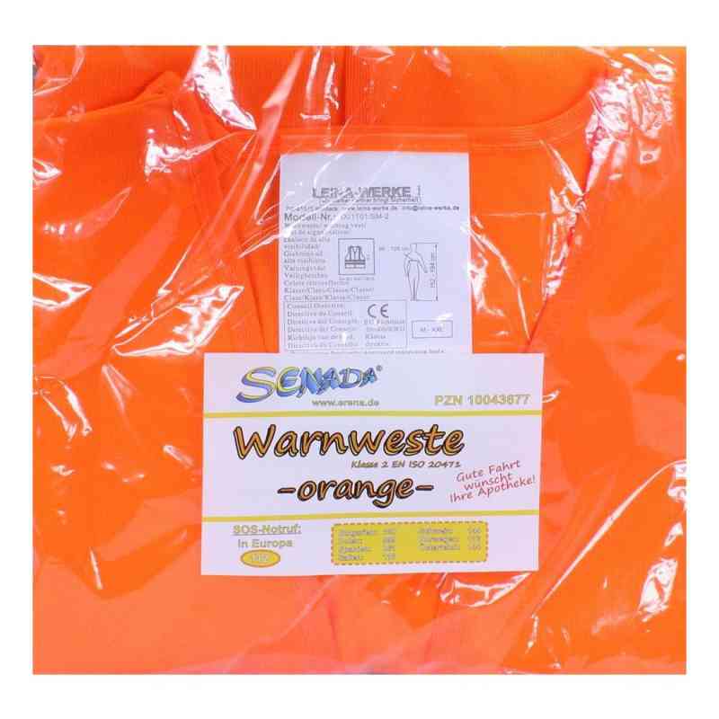Senada Warnweste orange im Beutel 1 szt. od ERENA Verbandstoffe GmbH & Co. KG PZN 10043677