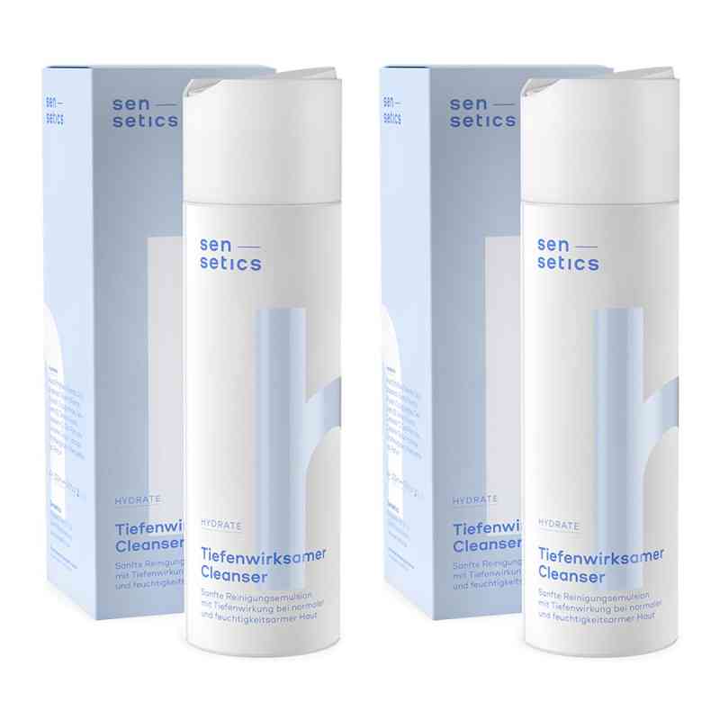 Sensetics Hydrate Cleanser zur Gesichtsreinigung 2x200 ml od apo.com Group GmbH PZN 08101960
