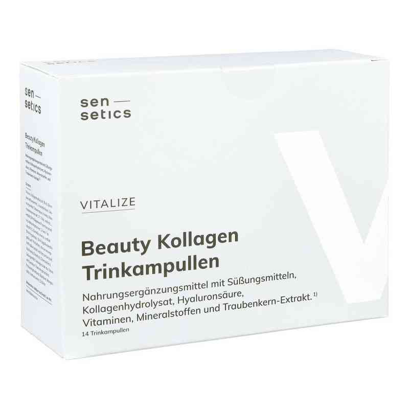 Sensetics Vitalize Beauty Kollagen Trinkampullen 14X25 ml od apo.com Group GmbH PZN 18438872