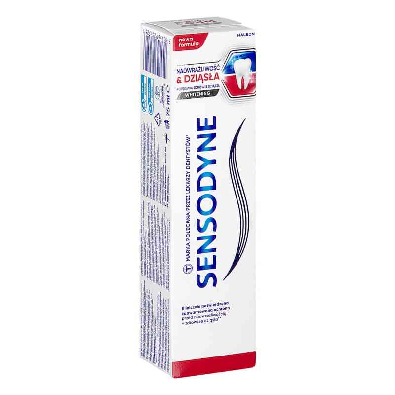 Sensodyne Nadwrażliwość i Dziąsła Whitening pasta do zębów 75 ml od HALEON PZN 08306243