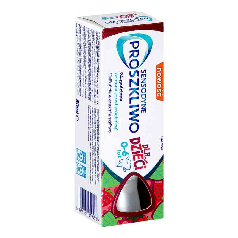 Sensodyne Proszkliwo dla dzieci 0-6 lat 50 ml od HALEON PZN 08305457