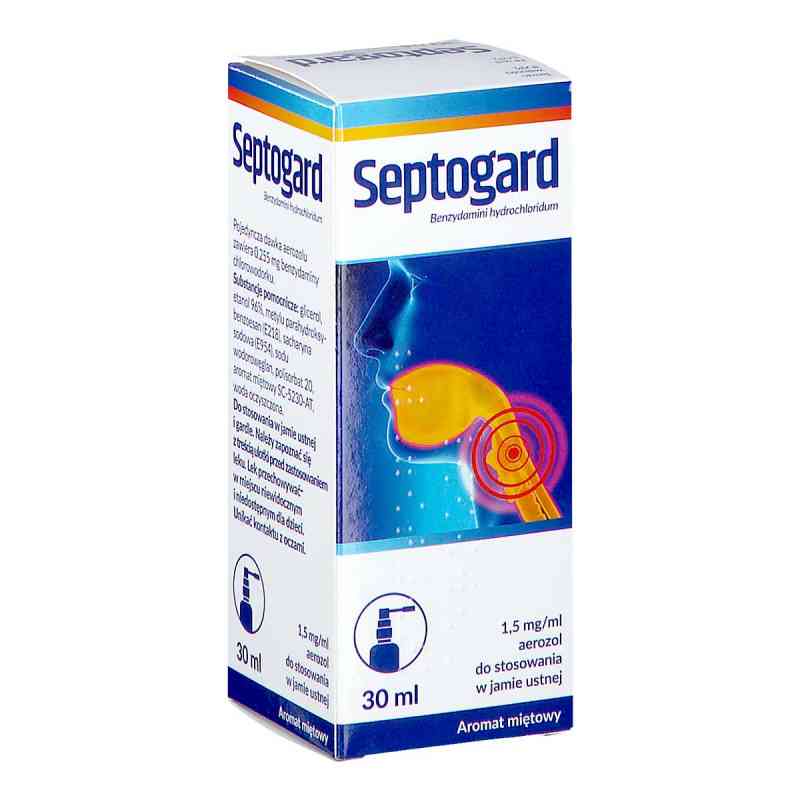 Septogard aerozol 30 ml od NORD FARM SP.Z O.O. PZN 08302313
